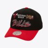 Mitchell-Ness-Black-Chicago-Bulls-Eldy-Script-Snapback-Hat-100x100