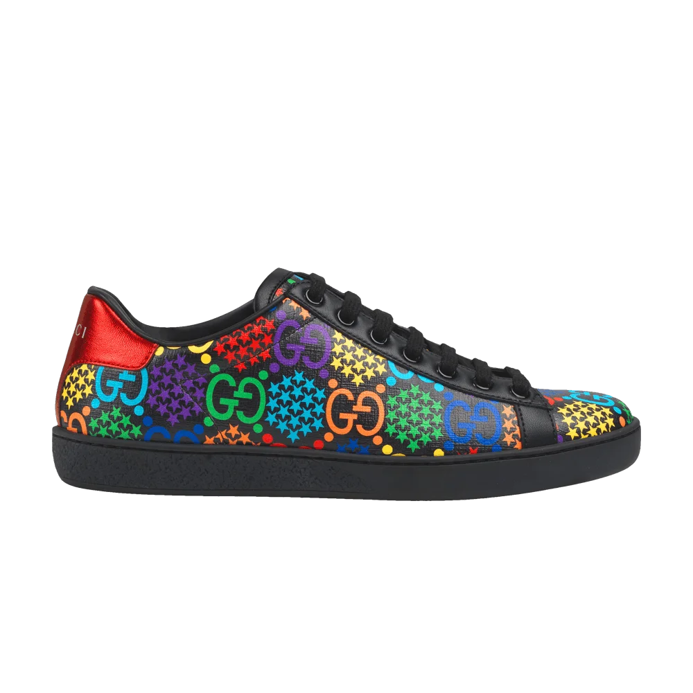 Кроссовки Gucci Wmns Ace GG Supreme Low 'Psychedelic - Black'