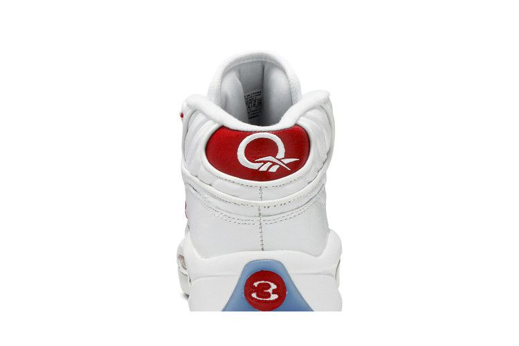 Кроссовки Reebok Question Mid 'White Pearlized Red'