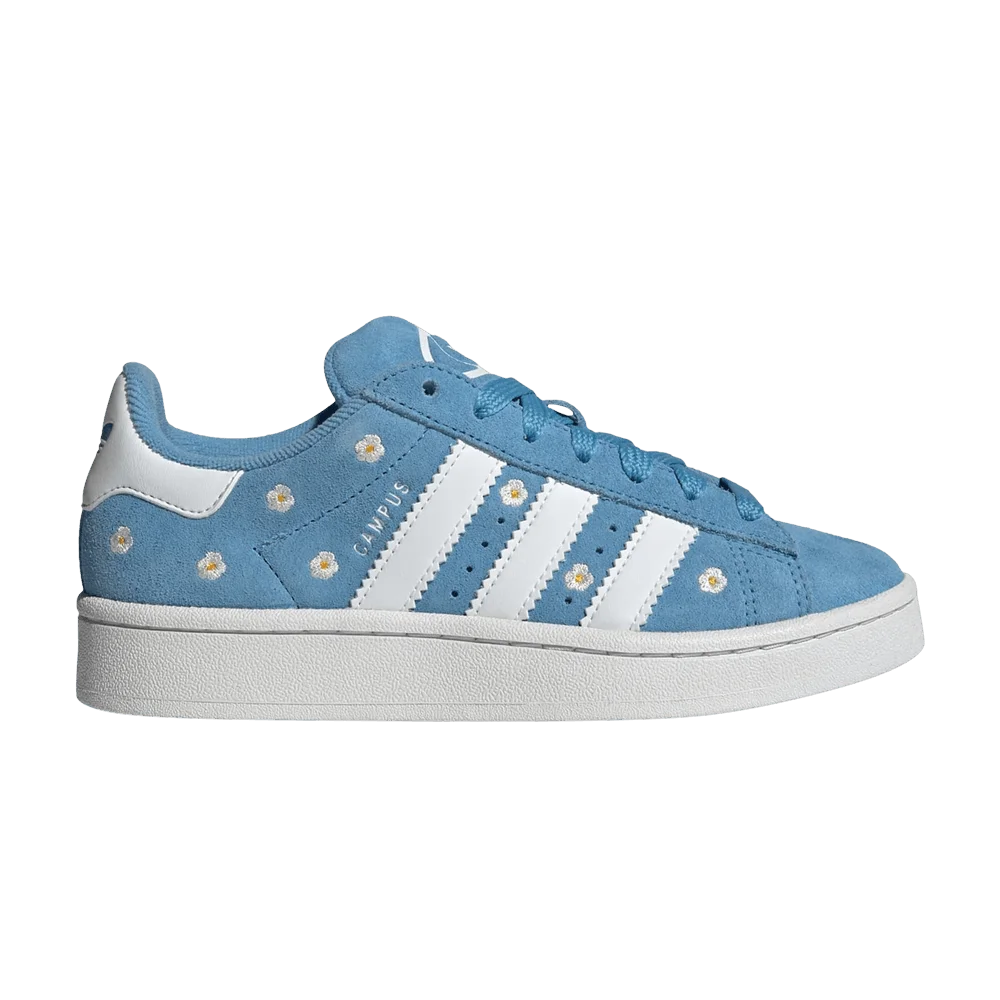 Кроссовки Adidas Campus 00s J 'Light Blue Floral Embroidery'