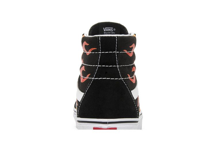 Кроссовки Vans Sk8-Hi Reissue 'Flames'