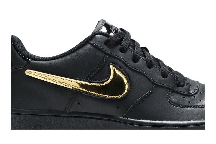 Кроссовки Nike Air Force 1 LV8 3 GS 'Removable Swoosh - Black'