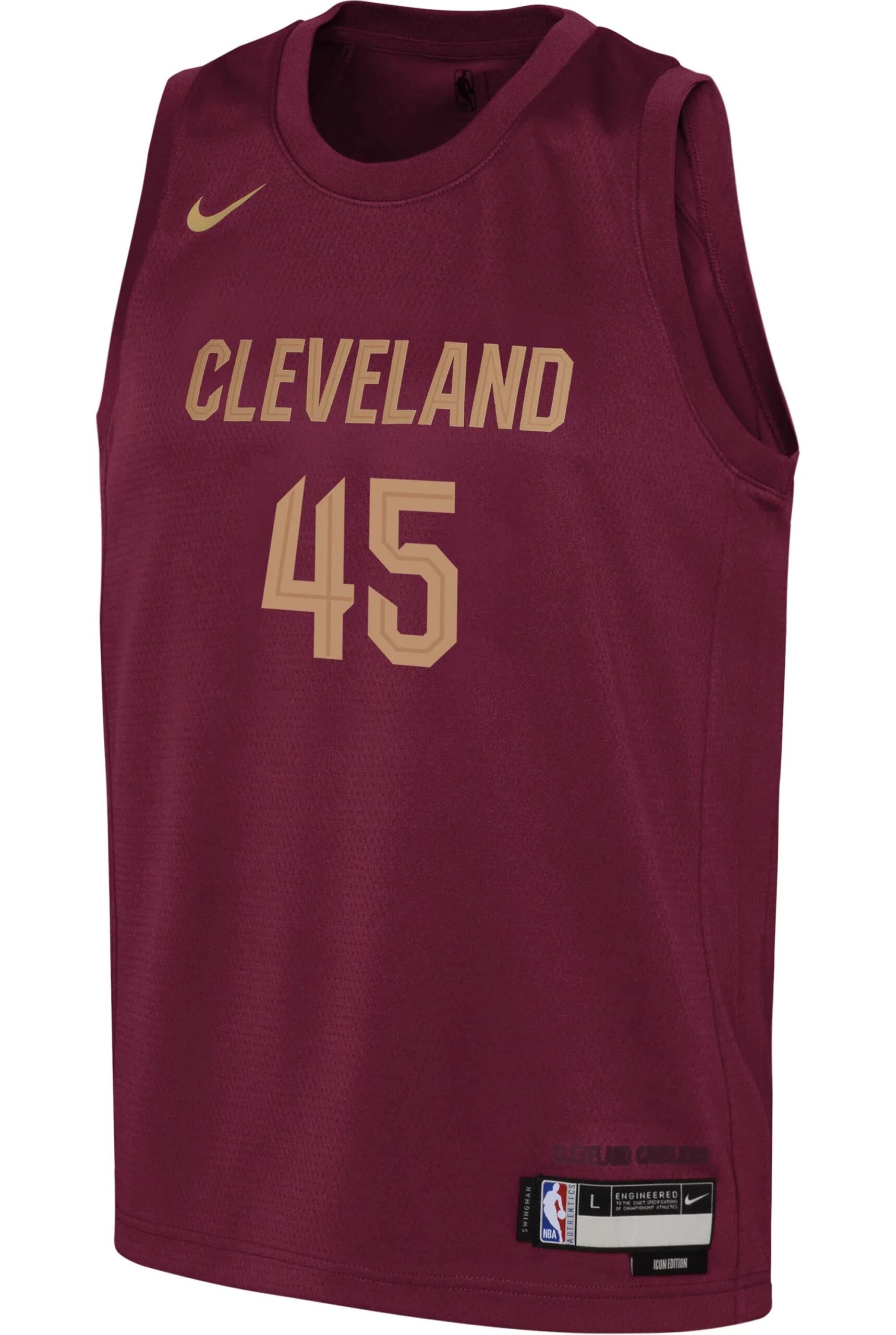 2022-2023-Cleveland-Cavaliers-Donovan-Mitchell-45-Youth-NBA-Swingman-Icon-Edition-Red-Jersey-5-scaled