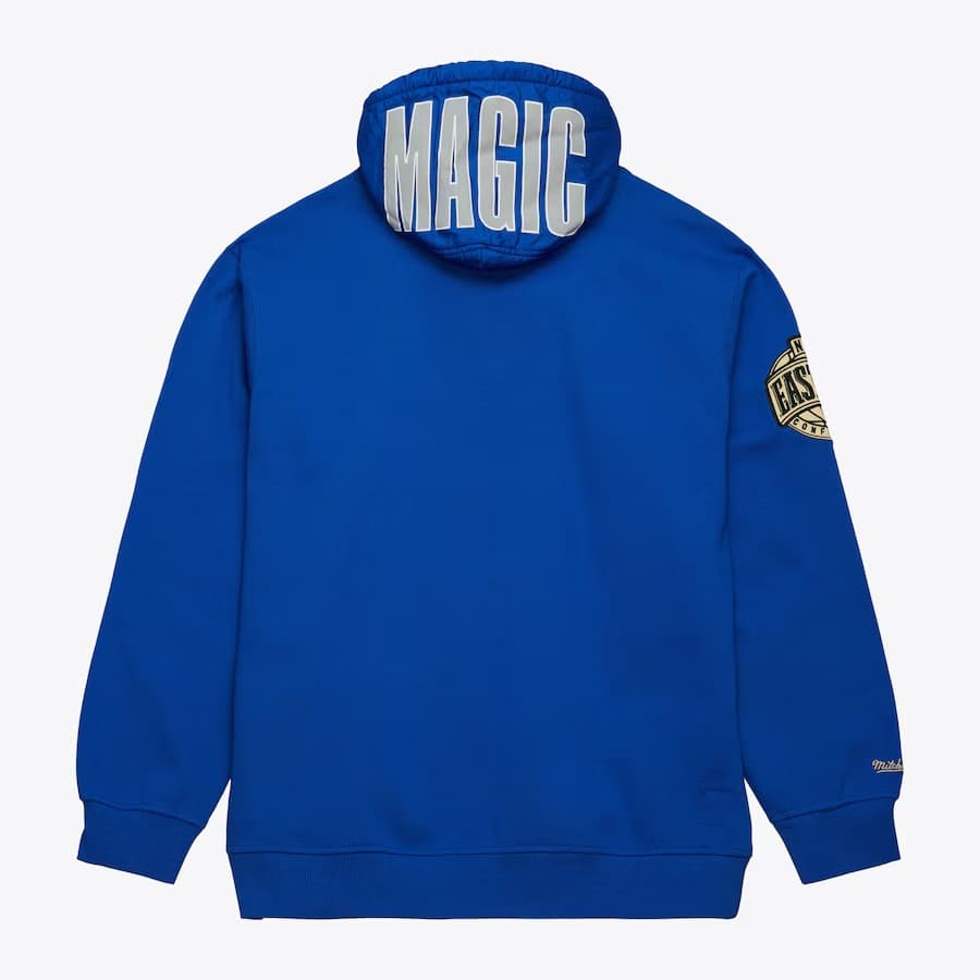 Худи Mitchell & Ness Royal Orlando Magic Team OG 2.0 Vintage Logo Fleece Pullover Hoodie