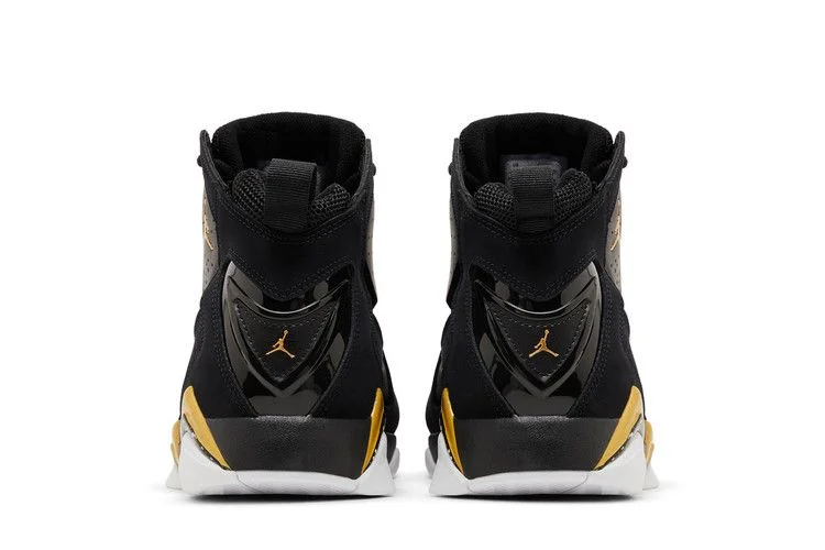 Кроссовки Air Jordan True Flight 'Black Metallic Gold Speckled'