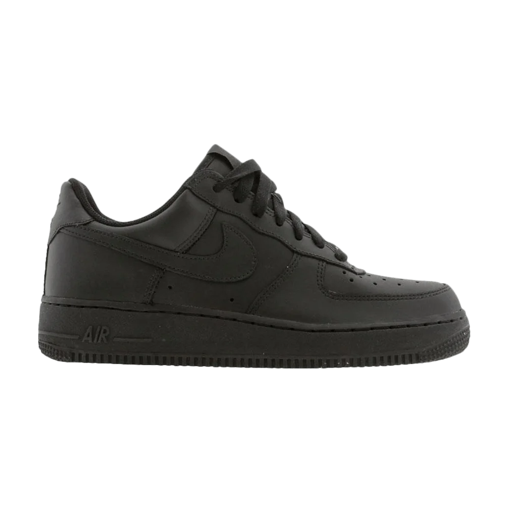 Krossovki-Nike-Air-Force-1-Low-GS-Triple-Black