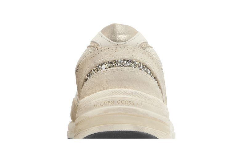 Кроссовки Golden Goose Wmns Dad-Star 'Seed Pearl Platinum Glitter'