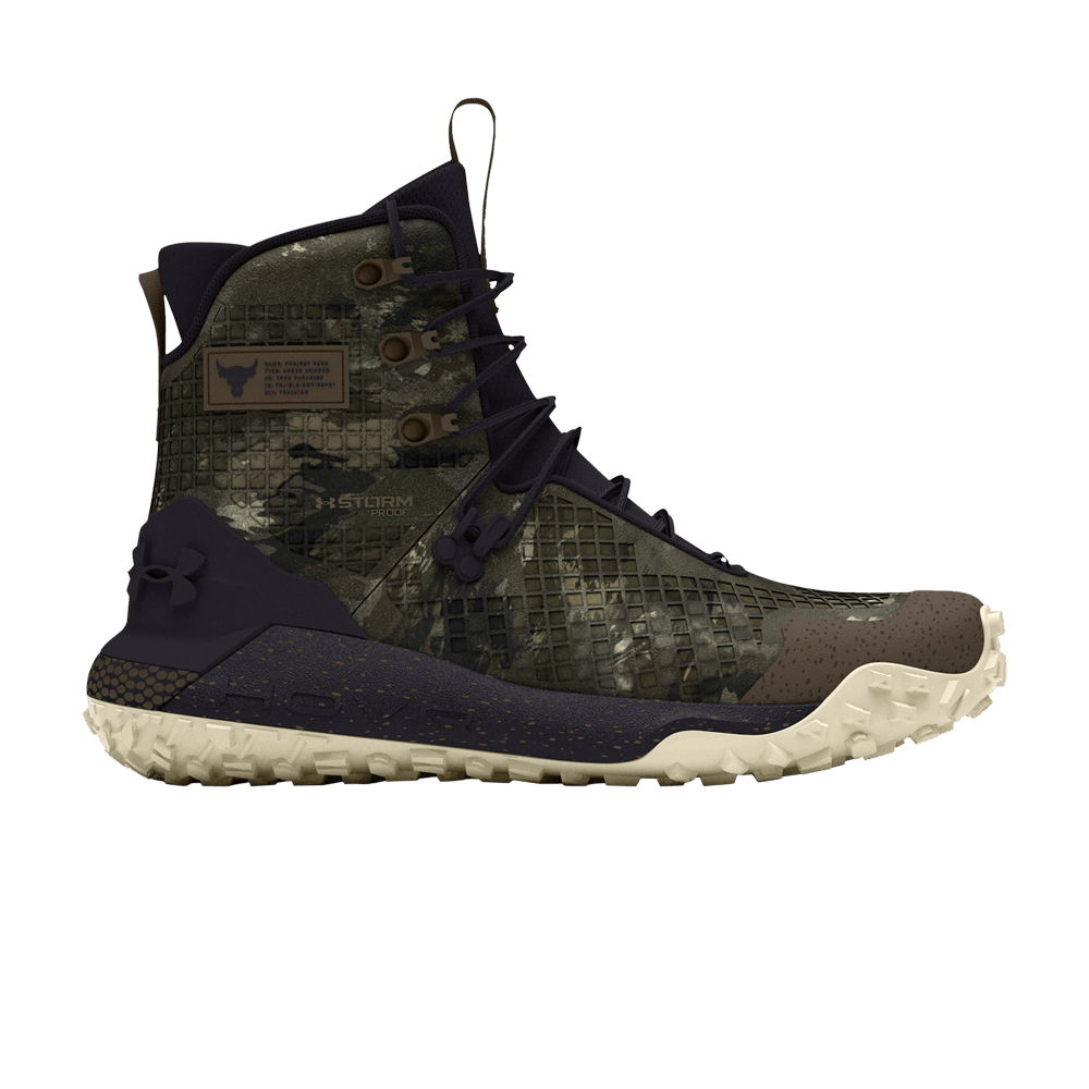 Кроссовки Under Armour Project Rock x HOVR Dawn Waterproof 2.0 Boot 'Turtle Camo'