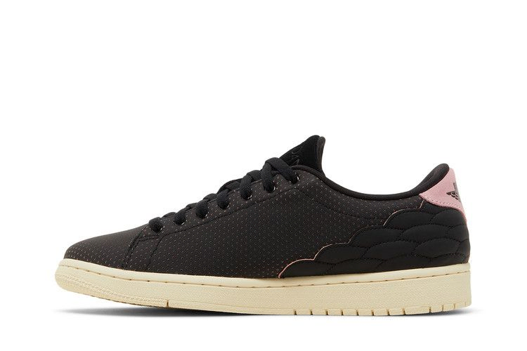 Кроссовки Air Jordan 1 Centre Court 'Perforated Black Pink'