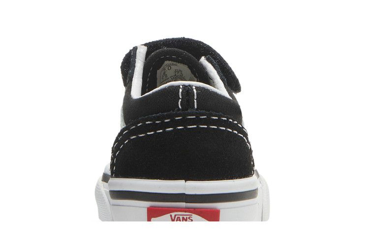 Кроссовки Vans Old Skool V Toddler 'Black'