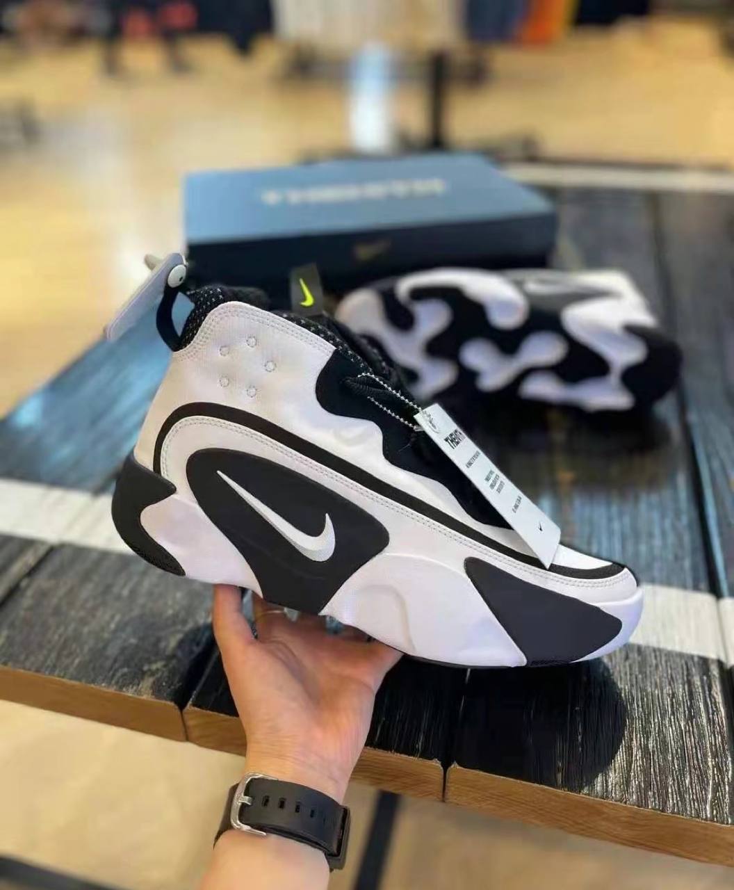 Кроссовки Nike React Frenzy White Black