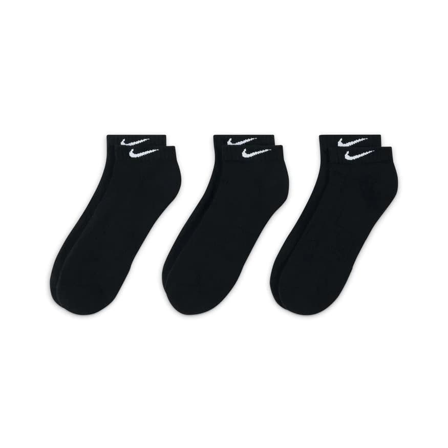 Спортивные носки Nike Everyday Cushioned Training Low Black Socks 3 Pack