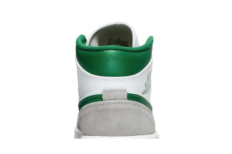 Кроссовки Air Jordan 1 Mid SE 'Grey Pine Green'