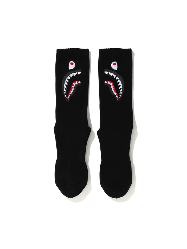 Спортивные носки BAPE Shark Socks (FW20) Black