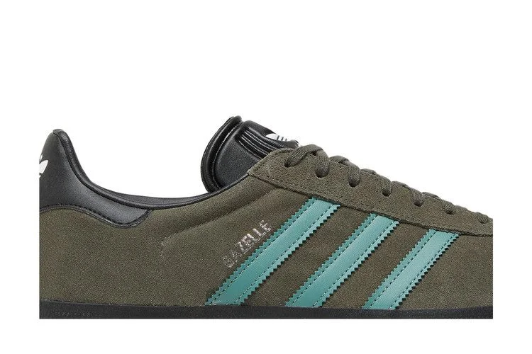 Кроссовки adidas Gazelle 'Olive Green Black'