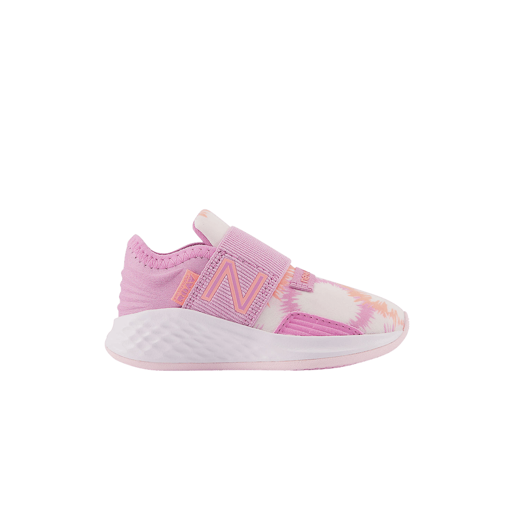 Кроссовки New Balance Fresh Foam Roav Slip-On Toddler Wide 'Raspberry Tie-Dye'