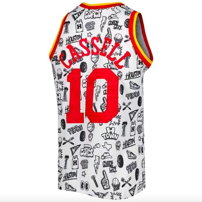 1993-94-Houston-Rockets-10-Sam-Cassell-Mitchell-Ness-Doodle-White-Jersey-2