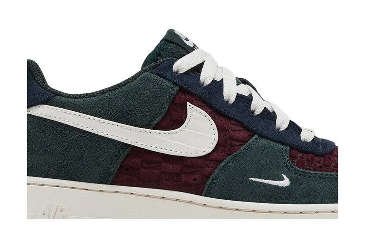 Кроссовки Kith x Nike Air Force 1 Low GS 'Night Maroon'