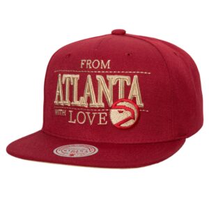 Mitchell-Ness-With-Love-Snapback-HWC-Atlanta-Hawks-Hat-300x300