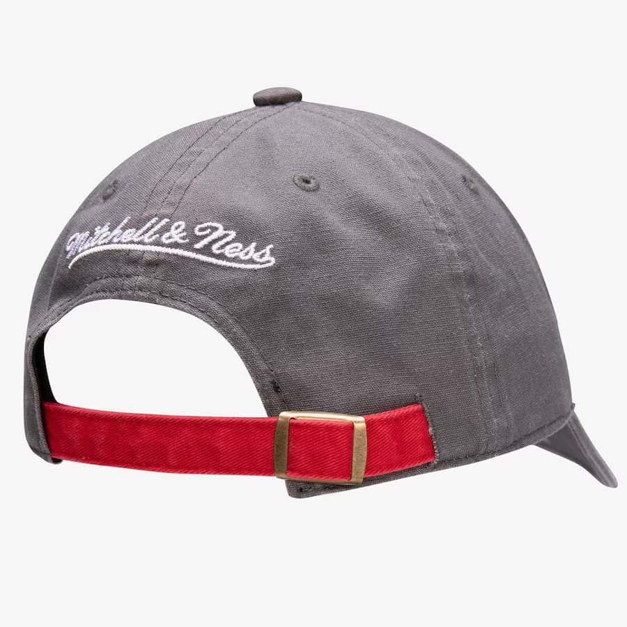 Бейсболка Mitchell & Ness Gray San Francisco 49ers El Jefe Dad Adjustable Hat