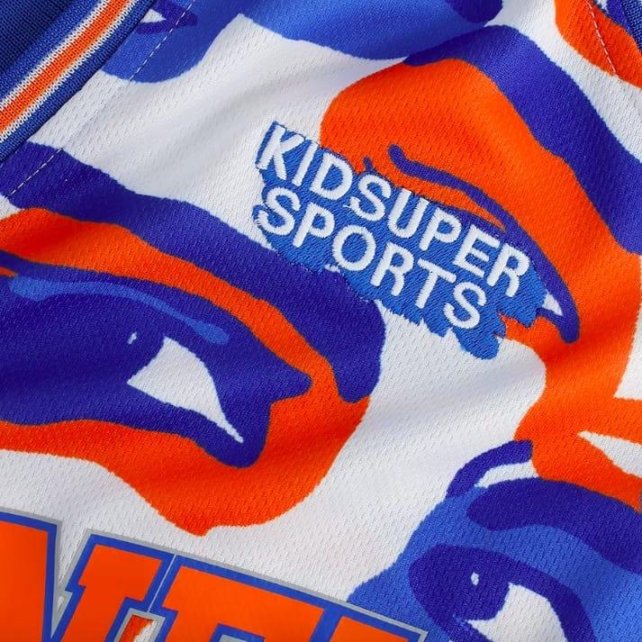 Баскетбольная джерси New York Knicks NBA & KidSuper Studios by Fanatics White Jersey