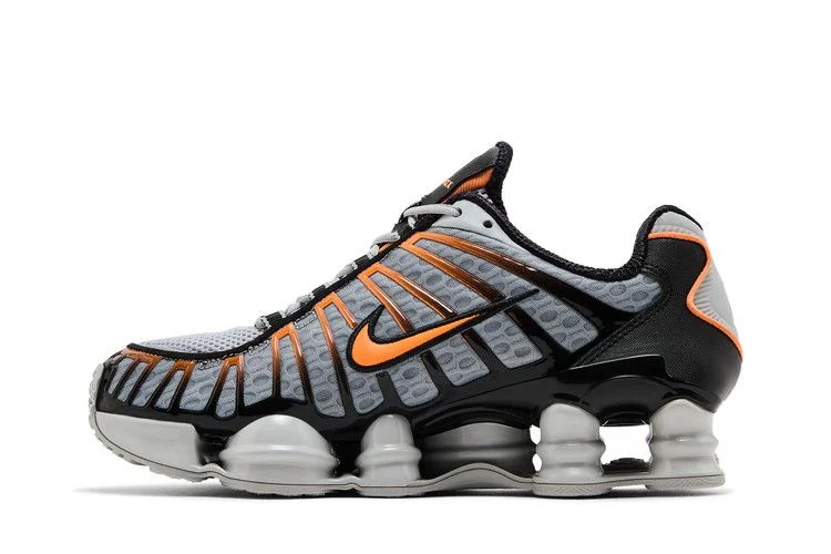 Кроссовки Nike Shox TL 'Light Smoke Bright Mandarin'