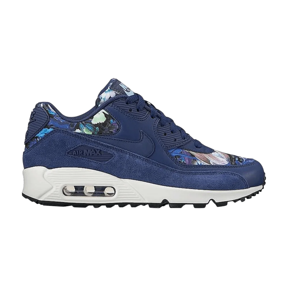 Krossovki-Nike-Wmns-Air-Max-90-SE-Floral-Binary-Blue