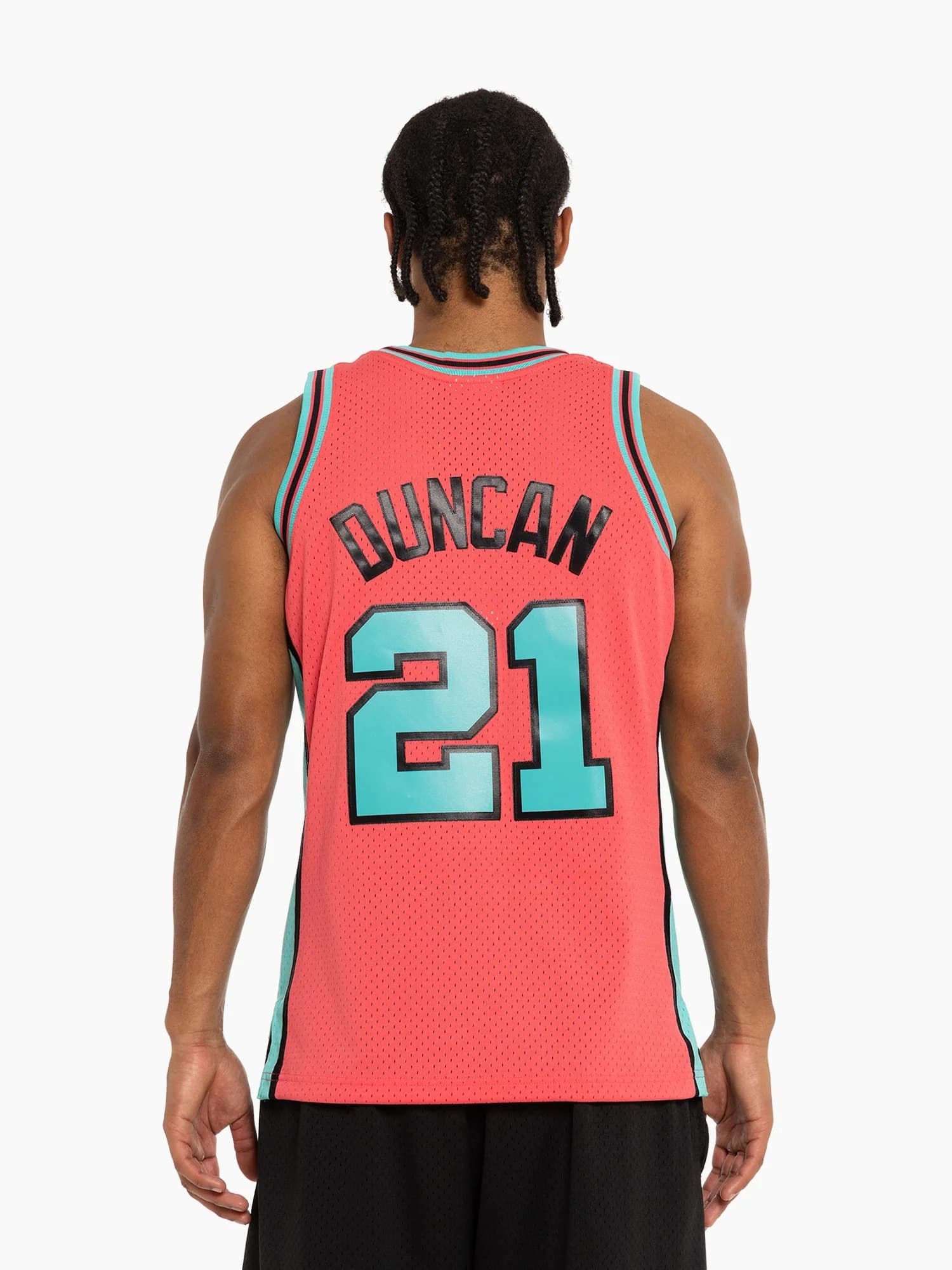 1998-99-San-Antonio-Spurs-Tim-Duncan-21-Hardwood-Classics-Throwback-NBA-Seasonal-City-Swingman-Pink-Jersey-3