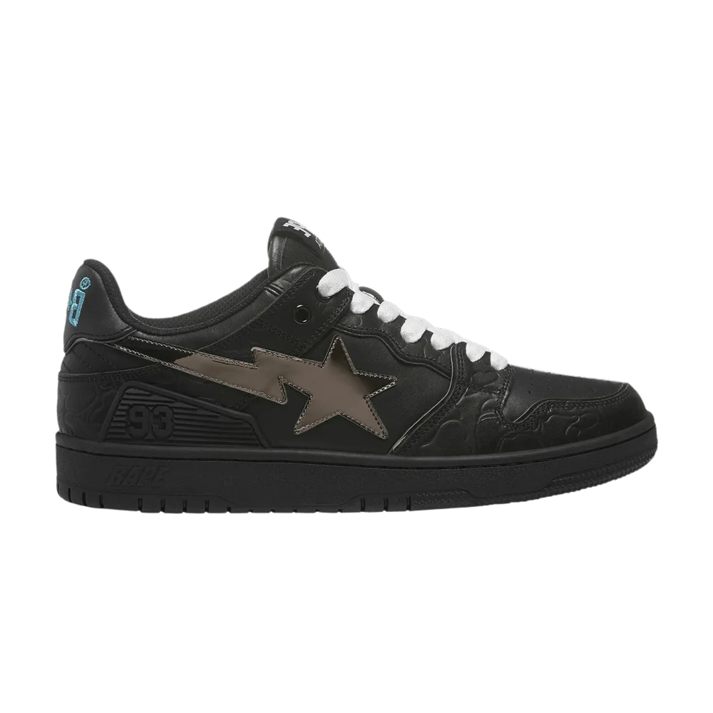 Кроссовки BAPE Wmns Sk8 Sta Low 'Black Camo'