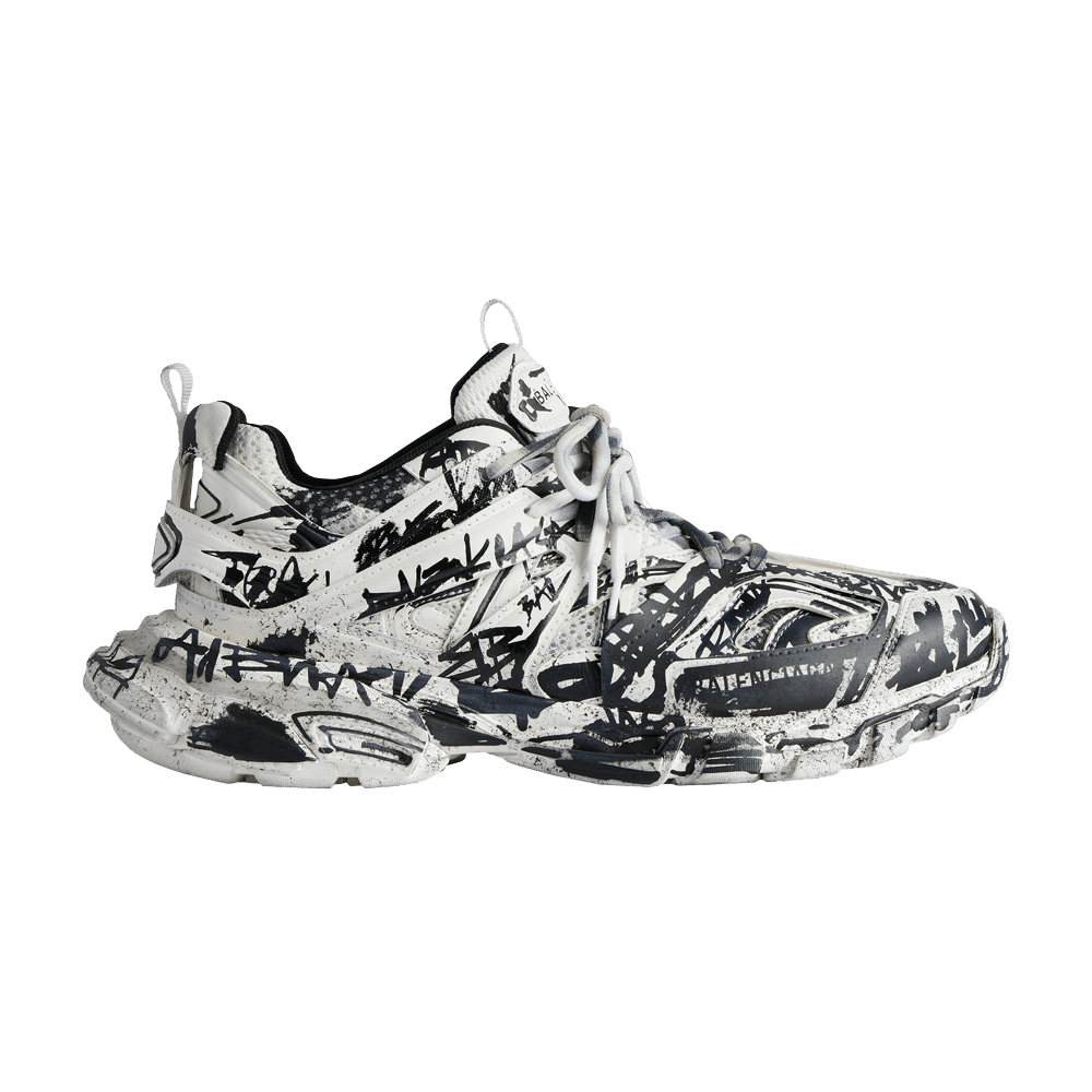 Кроссовки Balenciaga Track Sneaker 'Graffiti - White Black'