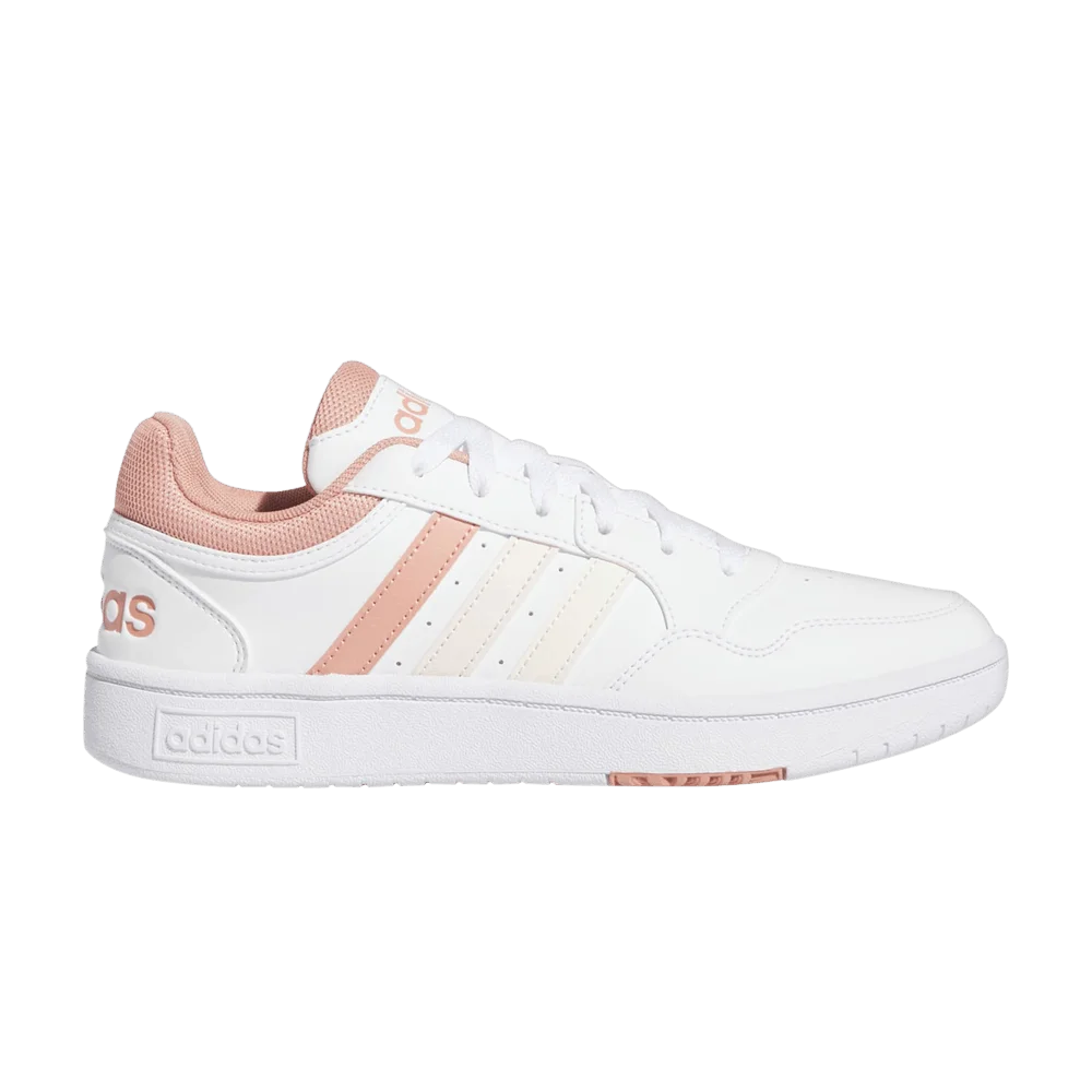 Krossovki-Adidas-Wmns-Hoops-3.0-Low-White-Wonder-Quartz