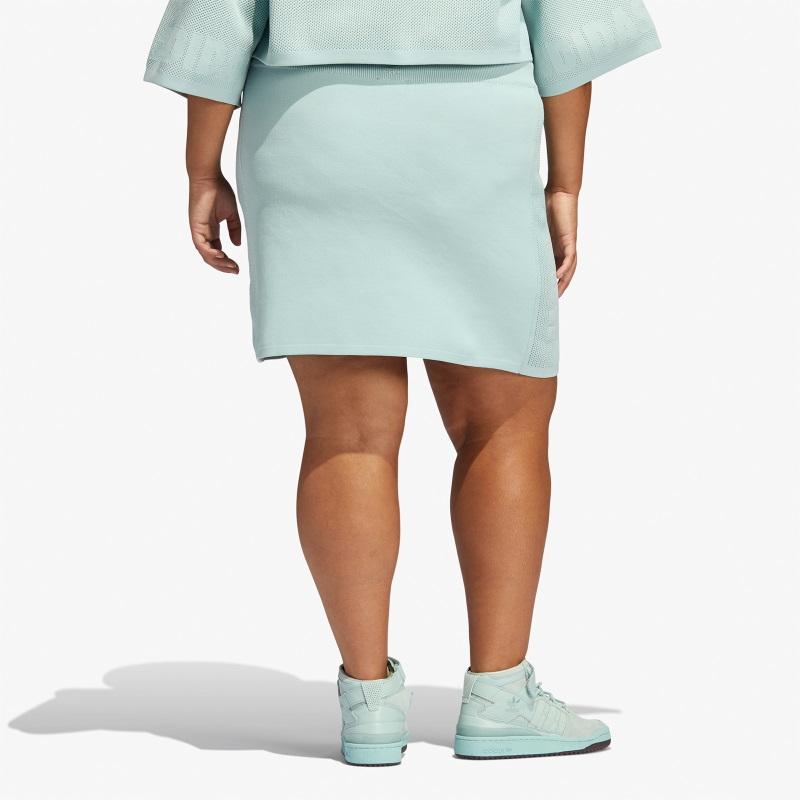 Юбка adidas Ivy Park Knit Skirt (Plus Size) Green Tint