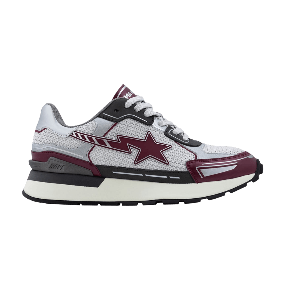 Кроссовки BAPE Cross Sta #1 M1 'Burgundy'