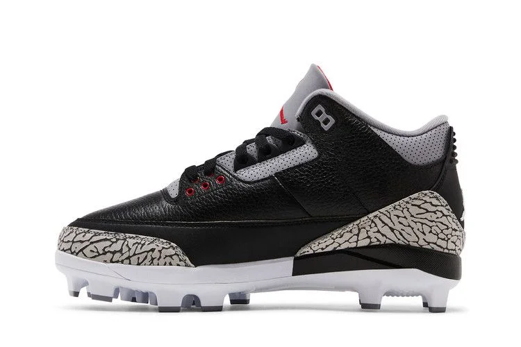 Кроссовки Air Jordan 3 Retro MCS 'Black Cement'