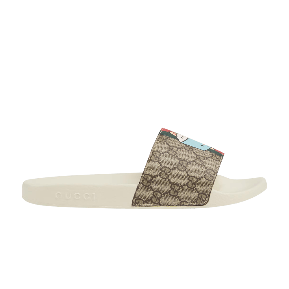 Кроссовки Gucci Animal Web Slides 'Beige'