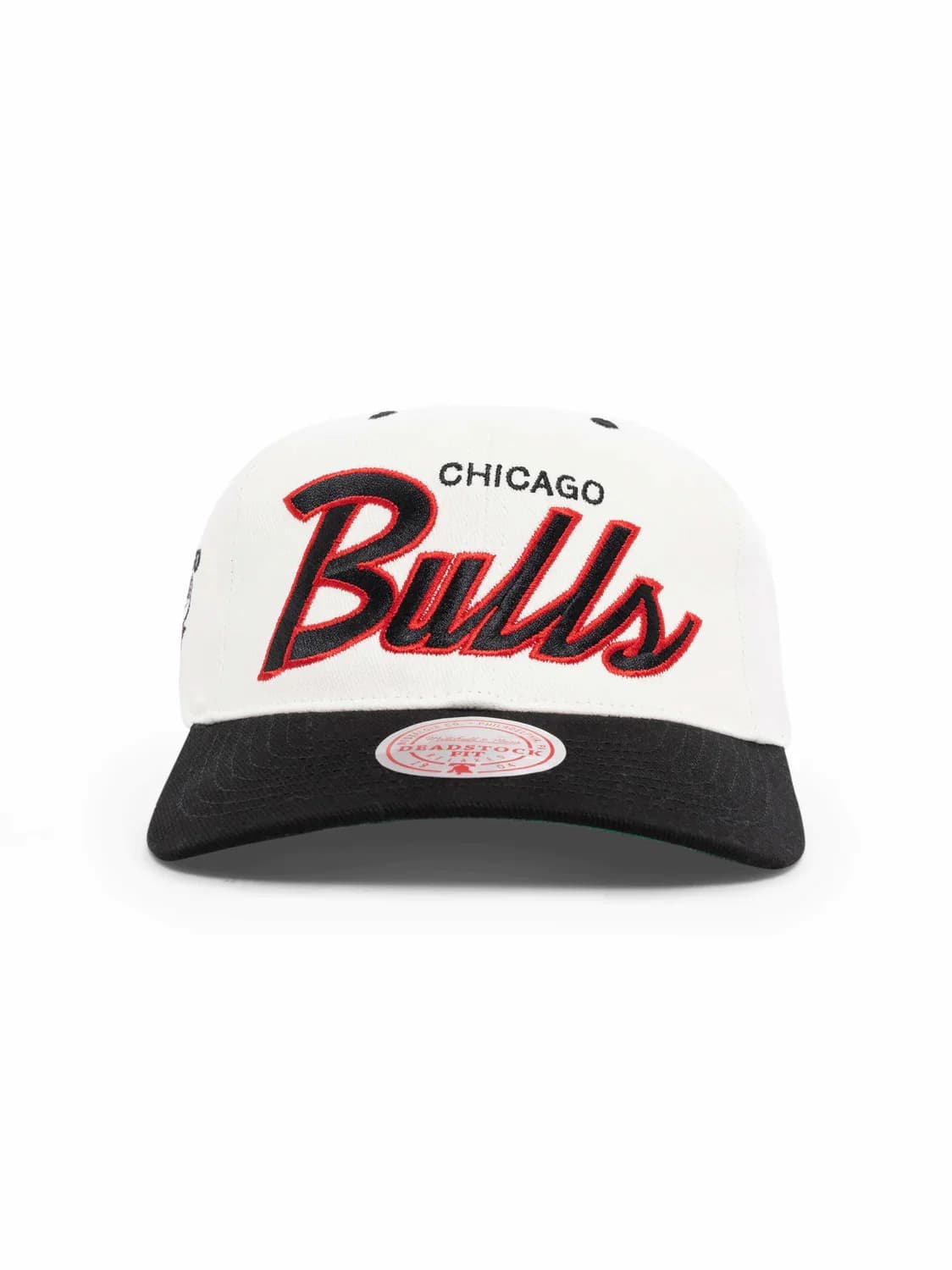 Бейсболка Mitchell & Ness Chicago Bulls Team Script Golfer NBA Snapback Hat