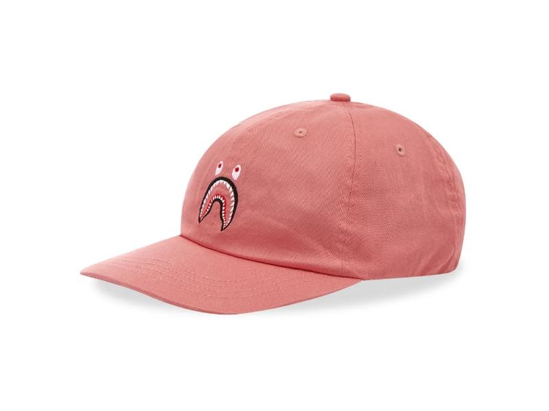 Бейсболка BAPE 2nd Shark Panel Cap Pink