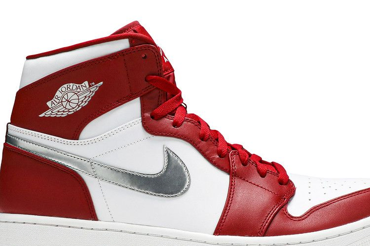 Кроссовки Air Jordan 1 Retro High 'Silver Medal'