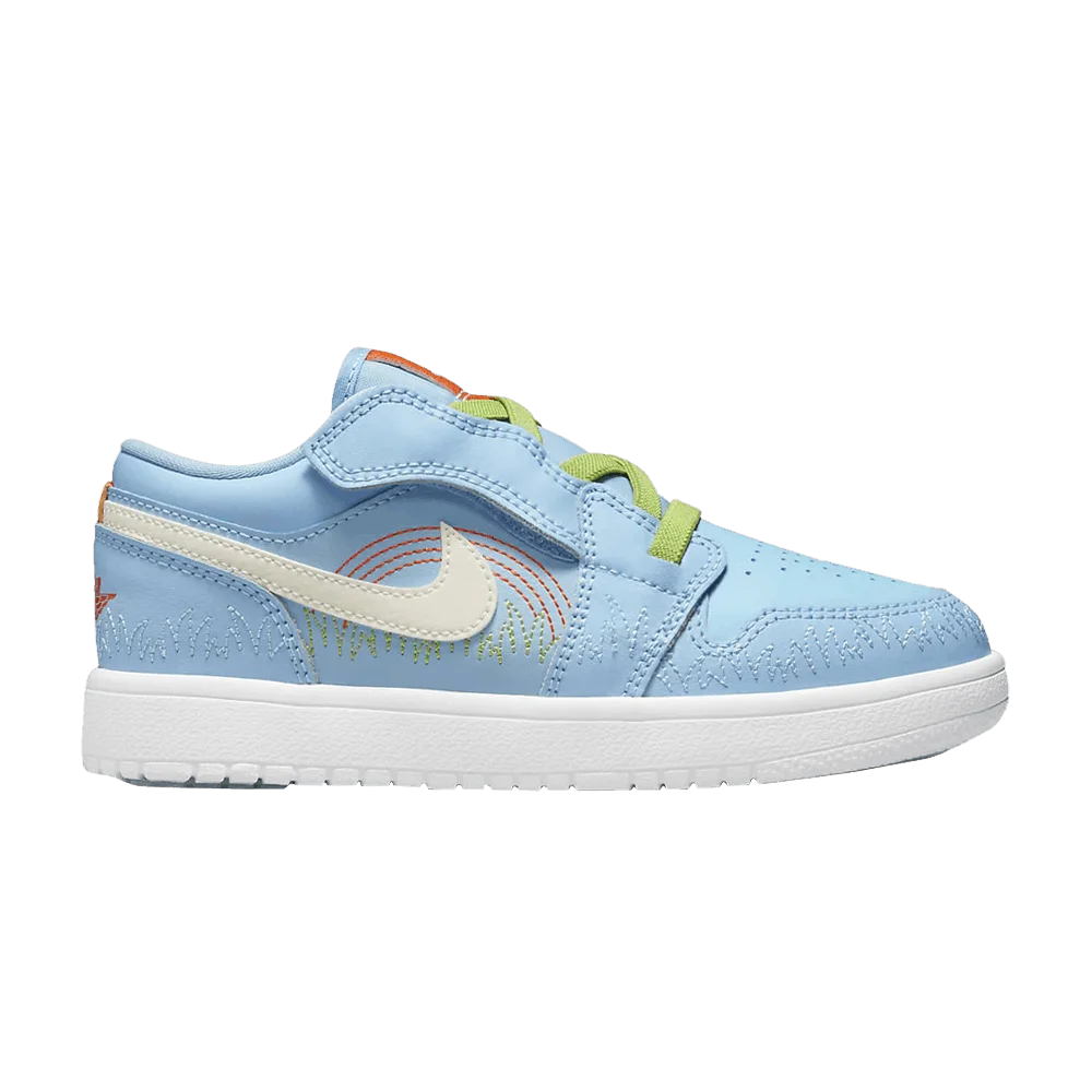 Krossovki-Air-Jordan-1-Low-SE-PS-Blue-Stitch