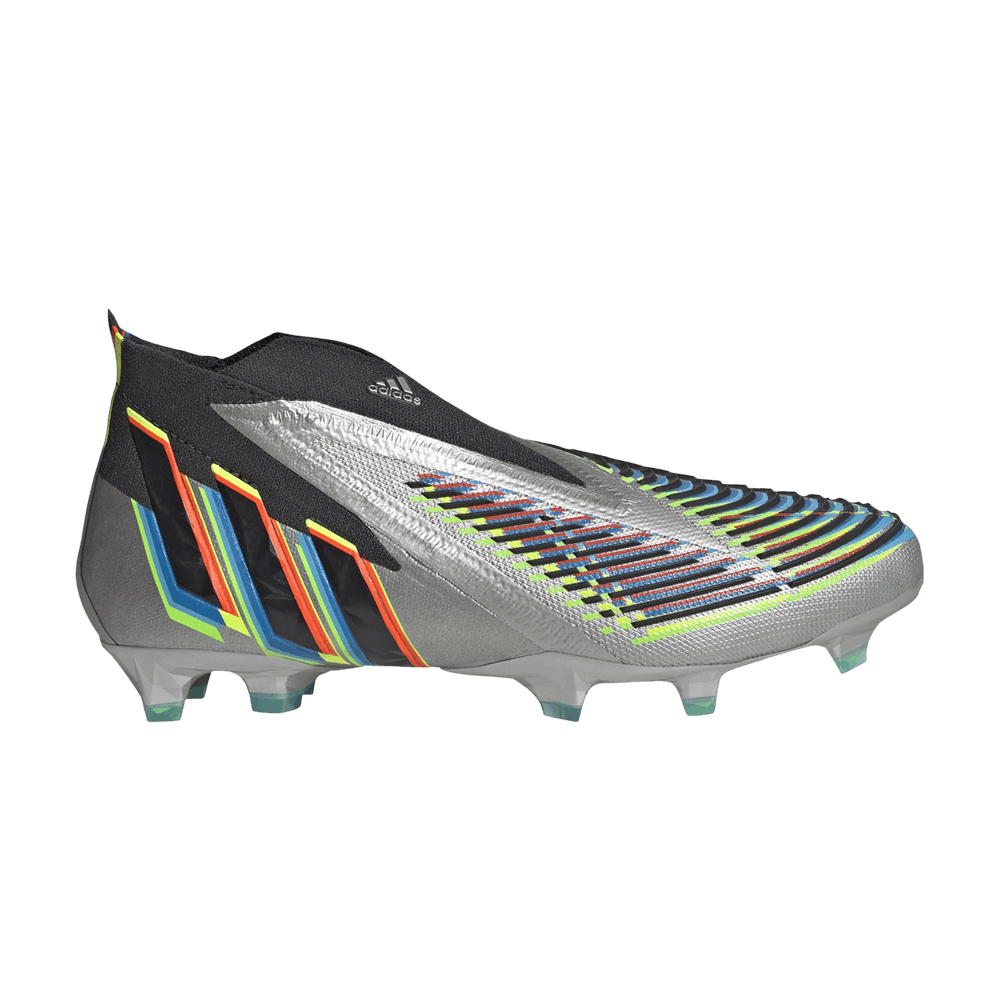 Кроссовки Adidas Predator Edge+ FG 'Silver Metallic Black'