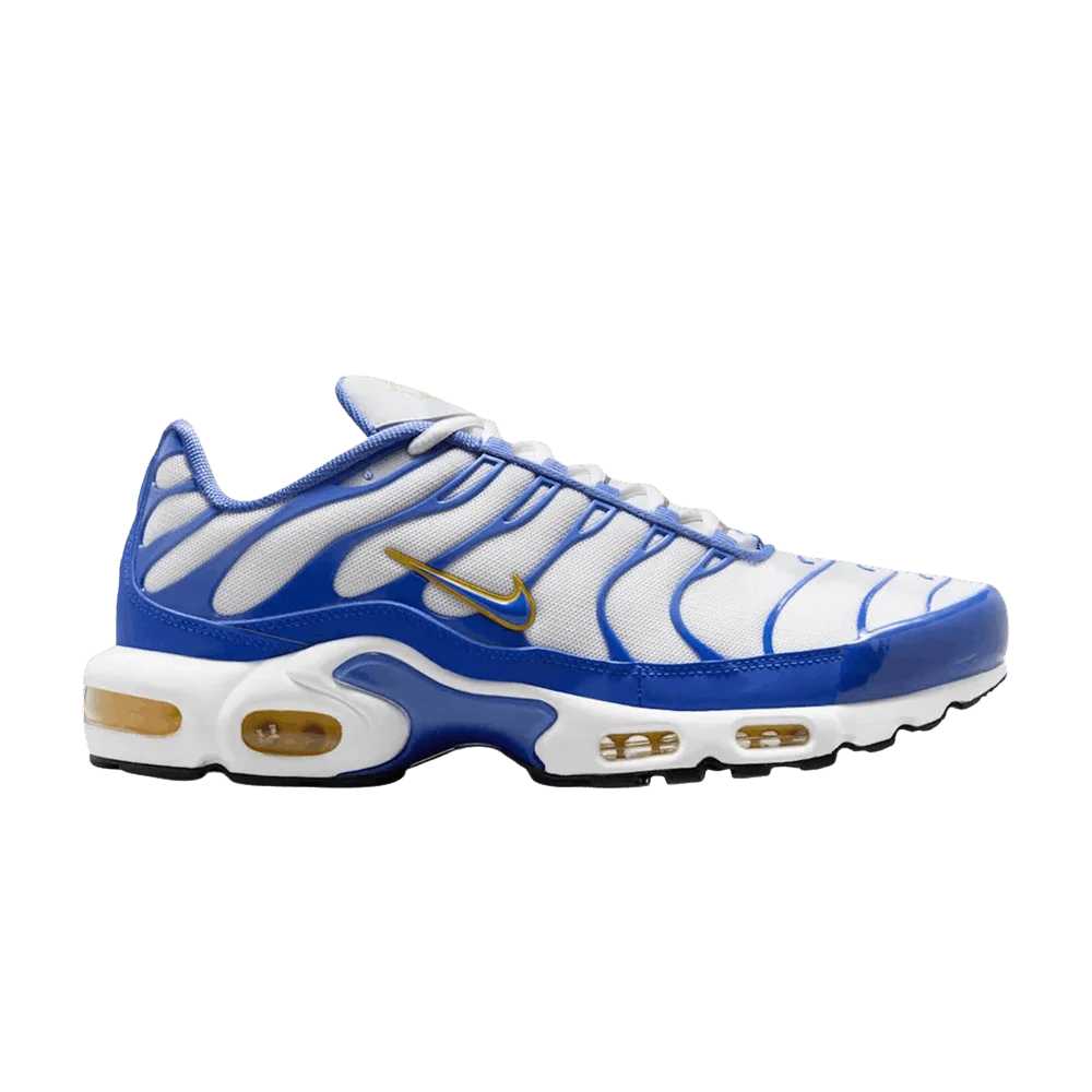 Кроссовки Nike Air Max Plus 'White Lyon Blue Varsity Maize'