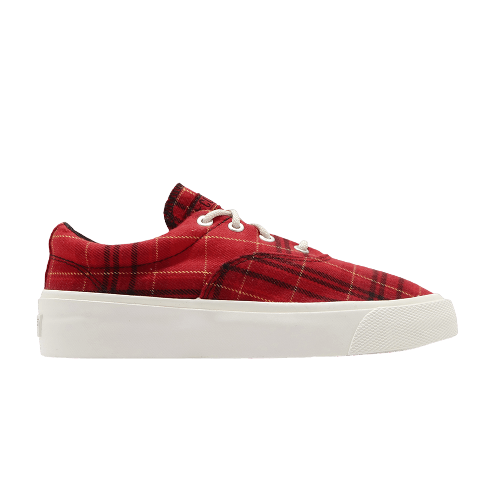 Кроссовки Converse Skid Grip Low 'Twisted Plaid - Haute Red'