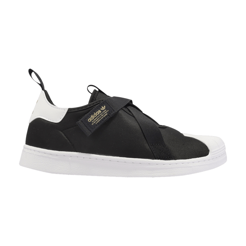 Кроссовки adidas Superstar 360 Little Kid 'Black White Gold'