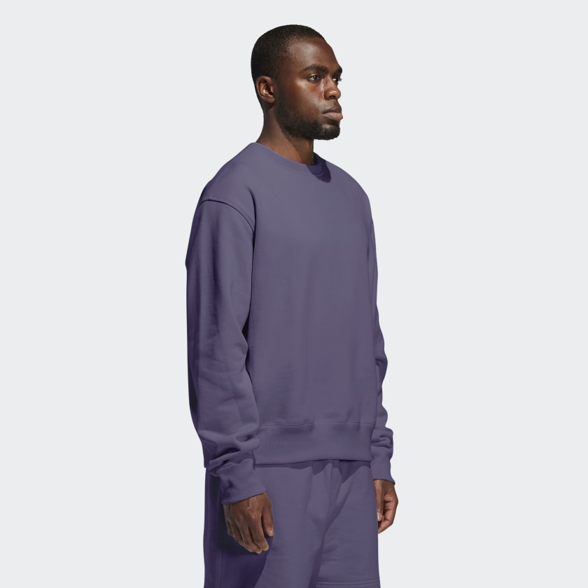 Свитшот adidas Pharrell Williams Basics Crewneck Sweatshirt Tech Purple