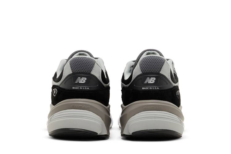Кроссовки New Balance 990v6 Made in USA 2E Wide 'Black Silver'