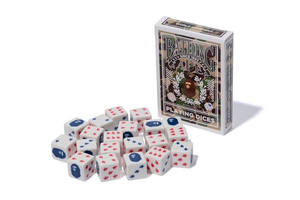 Игральные кости BAPE Playing Dice Multi