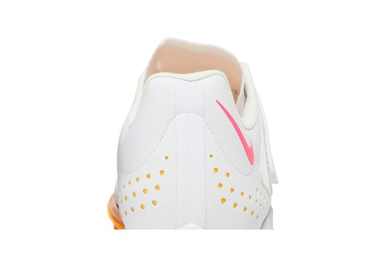 Кроссовки Nike Air Zoom Long Jump Elite 'White Hyper Pink Orange'