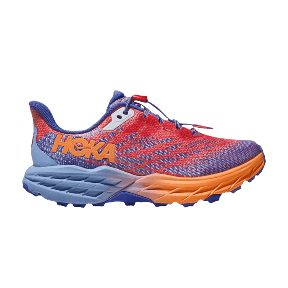 Кроссовки HOKA Speedgoat 5 Kids 'Cerise Stellar Blue'