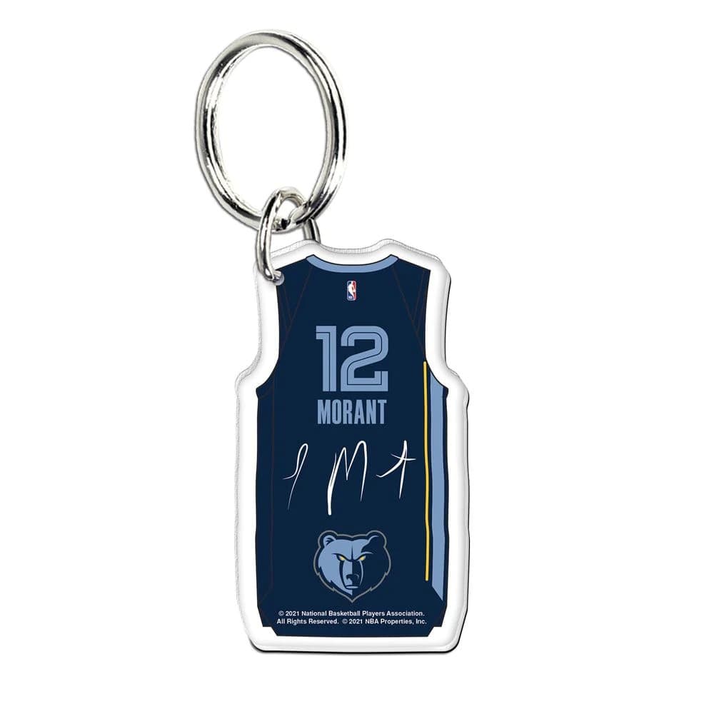 Брелок для ключей Wincraft Ja Morant Memphis Grizzlies Premium Acrylic NBA Keyring