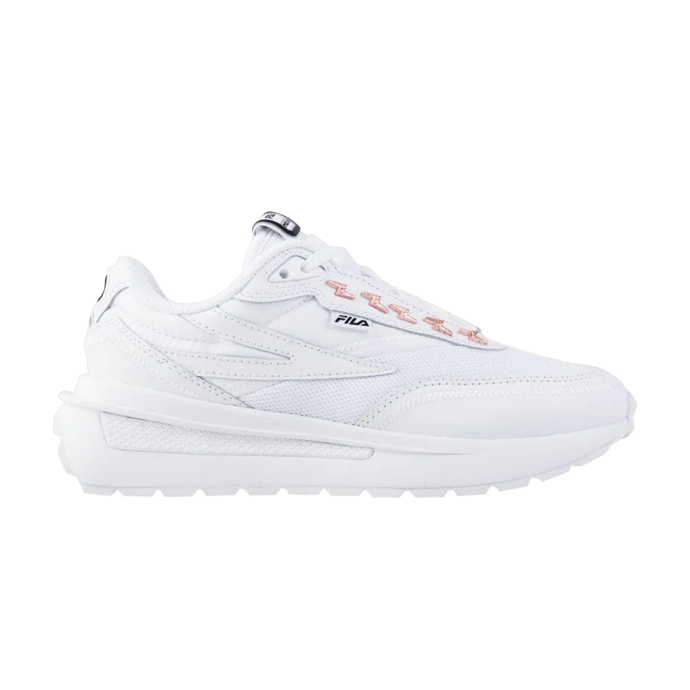 Кроссовки Fila Wmns Renno Pierced 'White Rose Gold'